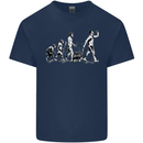 Evolution of Beer Funny Ape to Man Alcohol Mens Cotton T-Shirt Tee Top Navy Blue