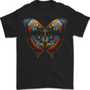 Fantasy Butterfly Design Mens T-Shirt 100% Cotton BLACK