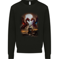 Fantasy Dragons Mens Sweatshirt Jumper Black