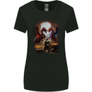 Fantasy Dragons Womens Wider Cut T-Shirt Black