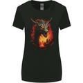 Fantasy Fire Dragon 3 Womens Wider Cut T-Shirt Black