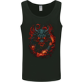 Fantasy Fire Dragon 5 Mens Vest Tank Top Black