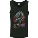Fantasy Fire Dragon 7 Mens Vest Tank Top Black