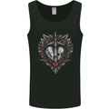 Fantasy Heart & Sword Mens Vest Tank Top Black