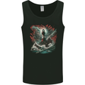 Fantasy Lighthouse Storm Mens Vest Tank Top Black
