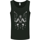Fantasy Strong Man Gym Training Top Bodybuilder Mens Vest Tank Top Black