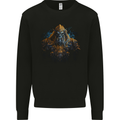 Fantasy Warrior Orc Goblin Orca Elf Troll Styx Mens Sweatshirt Jumper Black