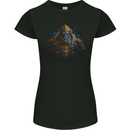 Fantasy Warrior Orc Goblin Orca Elf Troll Styx Womens Petite Cut T-Shirt Black