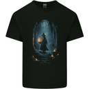 Fantasy Wizard Warlock 1 Mens Cotton T-Shirt Tee Top Black