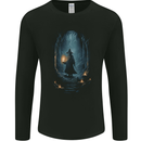 Fantasy Wizard Warlock 1 Mens Long Sleeve T-Shirt Black