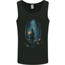 Fantasy Wizard Warlock 1 Mens Vest Tank Top Black