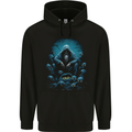 Fantasy Wizard Warlock 2 Childrens Kids Hoodie Black