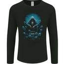 Fantasy Wizard Warlock 2 Mens Long Sleeve T-Shirt Black
