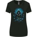 Fantasy Wizard Warlock 2 Womens Wider Cut T-Shirt Black