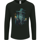 Fantasy Wizard Warlock 3 Mens Long Sleeve T-Shirt Black