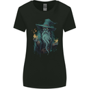Fantasy Wizard Warlock 3 Womens Wider Cut T-Shirt Black