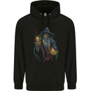 Fantasy Wizard Warlock 4 Childrens Kids Hoodie Black