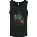 Fantasy Wizard Warlock 4 Mens Vest Tank Top Black