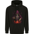 Fantasy Wizard Warlock 7 Childrens Kids Hoodie Black