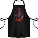 Fantasy Wizard Warlock 7 Cotton Apron 100% Organic Black