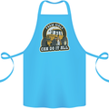 Farm Girls Can Do It All Funny Farming Cotton Apron 100% Organic Turquoise