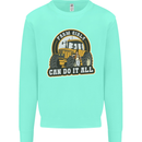 Farm Girls Can Do It All Funny Farming Kids Sweatshirt Jumper Peppermint
