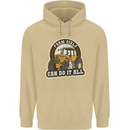Farm Girls Can Do It All Funny Farming Mens 80% Cotton Hoodie Sand