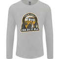 Farm Girls Can Do It All Funny Farming Mens Long Sleeve T-Shirt Sports Grey