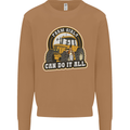 Farm Girls Can Do It All Funny Farming Mens Sweatshirt Jumper Caramel Latte