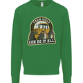 Farm Girls Can Do It All Funny Farming Mens Sweatshirt Jumper Irish Green