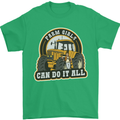 Farm Girls Can Do It All Funny Farming Mens T-Shirt 100% Cotton Irish Green