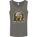 Farm Girls Can Do It All Funny Farming Mens Vest Tank Top Charcoal