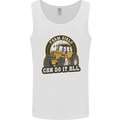Farm Girls Can Do It All Funny Farming Mens Vest Tank Top White