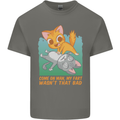 Fart Wasnt That Bad Funny Flatulence Cat Farting Kids T-Shirt Childrens Charcoal