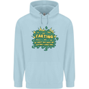 Farting is Just My Way of Saying That I Love You Childrens Kids Hoodie Light Blue