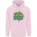 Farting is Just My Way of Saying That I Love You Childrens Kids Hoodie Light Pink