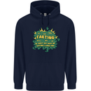 Farting is Just My Way of Saying That I Love You Childrens Kids Hoodie Navy Blue