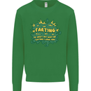 Farting is Just My Way of Saying That I Love You Kids Sweatshirt Jumper Irish Green