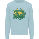 Farting is Just My Way of Saying That I Love You Kids Sweatshirt Jumper Light Blue