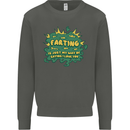 Farting is Just My Way of Saying That I Love You Kids Sweatshirt Jumper Storm Grey