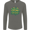 Farting is Just My Way of Saying That I Love You Mens Long Sleeve T-Shirt Charcoal