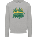 Farting is Just My Way of Saying That I Love You Mens Sweatshirt Jumper Sports Grey