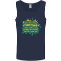 Farting is Just My Way of Saying That I Love You Mens Vest Tank Top Navy Blue