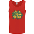 Farting is Just My Way of Saying That I Love You Mens Vest Tank Top Red