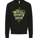 Farts are the Ghosts of Food Funny Flatulence Farting Mens Sweatshirt Jumper Black