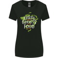 Farts are the Ghosts of Food Funny Flatulence Farting Womens Wider Cut T-Shirt Black