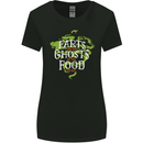 Farts are the Ghosts of Food Funny Flatulence Farting Womens Wider Cut T-Shirt Black