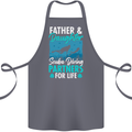 Father & Daughter Scuba Diving Fathers Day Diver Cotton Apron 100% Organic Steel