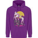 Father & Son Cycling Fathers Day Bicycle Bike Childrens Kids Hoodie Purple