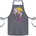 Father & Son Cycling Fathers Day Bicycle Bike Cotton Apron 100% Organic Steel